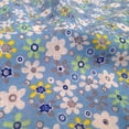 thumbnail image 3 of 7 Pcs 25cmx25cm Tissu en Coton à Imprimé Floral DIY Patchwork pour Couture et Quilting, 3 of 8