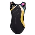 thumbnail image 1 of LiiYii Shiny Gymnastic Leotards For Girls Modern Ballet Dance Performance One Piece Outfit Yellow 6, 1 of 5