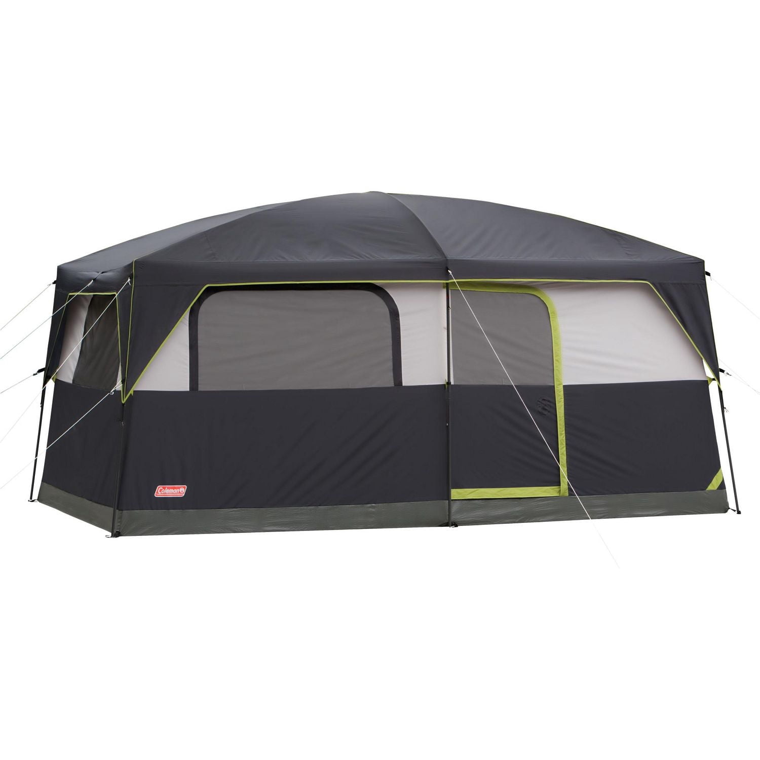 Coleman 9-Person Prairie Breeze Lighted Cabin Camping Tent