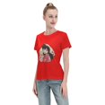 thumbnail image 4 of Women's Basic Short Sleeve T-Shirt Detective Conan Moriland, 4 of 6
