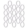 thumbnail image 4 of DEBGFS 100Pcs Key Split  Rings Metal Key Rings Durable Flat Key Rings for Key Chains, 4 of 6