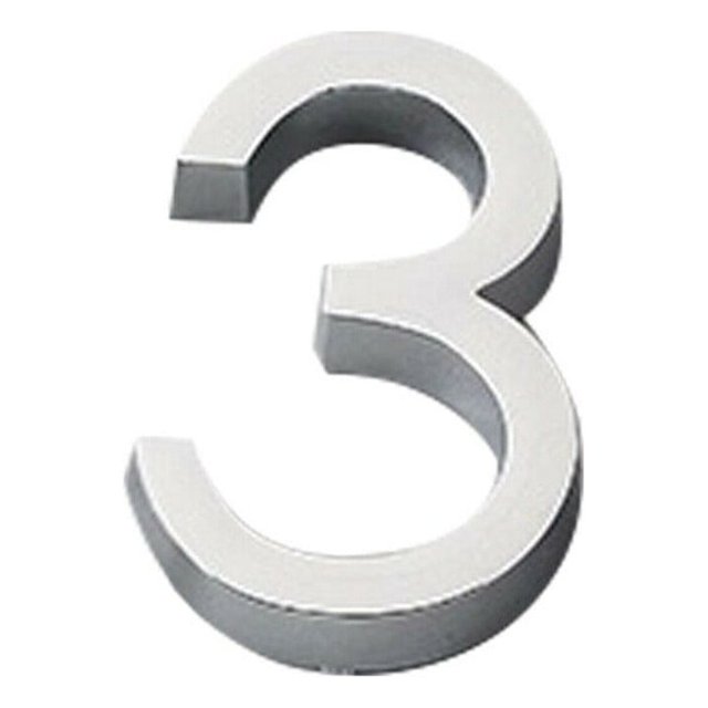 60mm Self Adhesive Home Door Number Sign Modern House Hotel Room Numerals