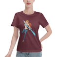 thumbnail image 1 of Women's Basic Short Sleeve T-Shirt One Piece Nami, 1 of 6