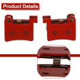 thumbnail image 4 of 2pairs Bicycle Disc Brake Pads for ebike Calipers full metal brake pads, 4 of 9