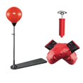 thumbnail image 3 of Siruishop Inflatable Punching Bag Boxing Bag with Light Hitting with Inflator Fitness Home Pedal Type, 3 of 8