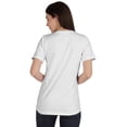 thumbnail image 3 of Inkmeso Womens Basic Crewneck Tshirt Short Sleeve Regular Fit Long Tee Workout Top, 3 of 8