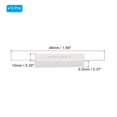 thumbnail image 2 of Unique Bargains 10Pcs 10K Ohm Resistors, 10W Ceramic Cement Resistor Power Cement Resistor Kit Tolerance 5% for Power Adapters Audio, 2 of 4