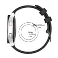 thumbnail image 3 of Hearth & Gear 【20mm】carbons Fiber Pattern Silicone Watch Strap Accessories For BoNeng Polar And Polar Pro Sports Watch Watch with Timer And Stopwatch Men Watch Set Wr309le Watch Pro 1 Smart Watch Mens, 3 of 7