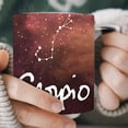 thumbnail image 1 of EGNMCR Twelve Constellations Ceramic Color-changing Cup Coffee Tea Cup Constellation glass, 1 of 5