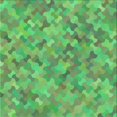 thumbnail image 1 of Ahgly Company Tapis d'Intérieur Lavables à la Machine, Carrés, Transitionnels, Verts, Tapis de Zone, 8 Pieds Carré, 1 of 7
