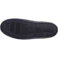 thumbnail image 5 of Roxoni Mens Slippers, Suede Moccasin Slipper with Memory Foam Grey, 5 of 5