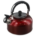thumbnail image 3 of Chendee Stylish And Versatile 2L Whistling Kettle Stovetop Stainless Steel,Red, 3 of 9