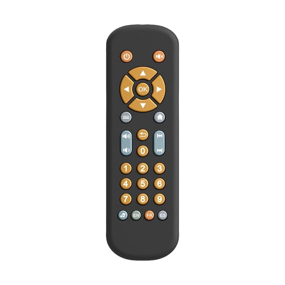 Télécommande Télé pour Bébé Jouet d'Apprentissage - Jeu Éducatif Son et Lumière pour Tout-Petits, Développement Cognitif Précoce 1+