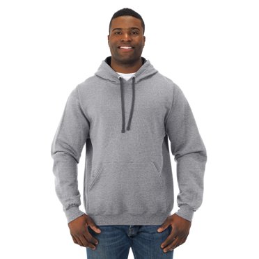 Fruit Of The Loom Unisex Sofspun Hooded Sweatshirt, M, Athletic Heather