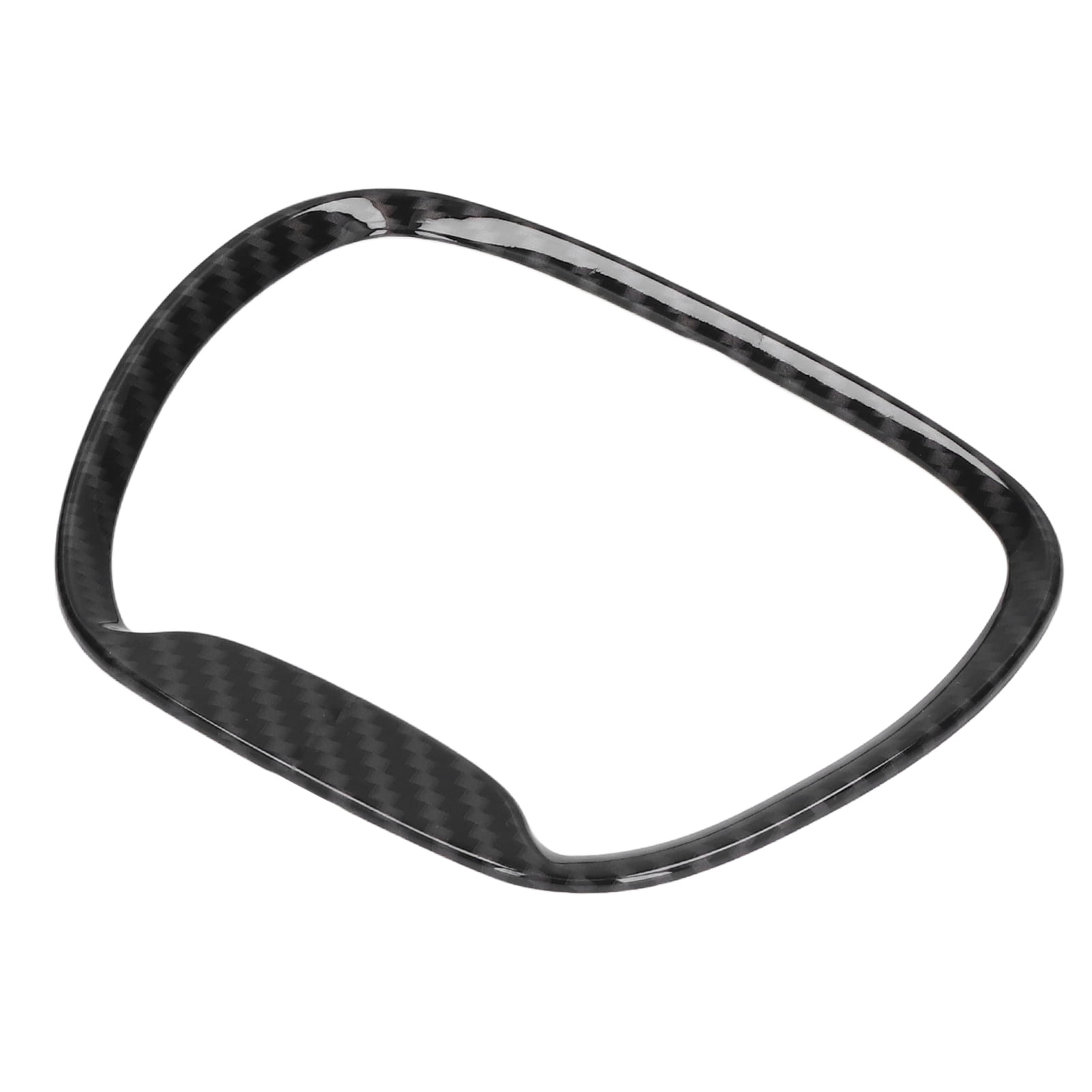 Steering Wheel Frame, Anti Fading Steering Wheel Trim Fashionable Replacement For Challenger 2015-2019 For Car Carbon Fiber Style