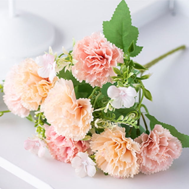 ABPWLY Mother's Day Party Wedding Party Decoration Simulation Flowers Carnations Multiple Color Options Clearance Wall Decor Canada Days Home & Kitchen Home and Kitchen