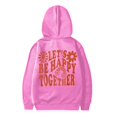 thumbnail image 5 of GDREDA Sweat à Capuche Preppy pour Fille, Manches Longues, Sweat Graphique Doux, Pull Mignon pour Enfants (Rose, 3-4 Ans), 5 of 5