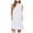 White, variant on Mrat Womens Casual Tank Dress Sleeveless Crew Neck T Shirt Short Sundress Mini Beach Vacation Dress with Pockets Dresses for Graduation S-93 White XXL