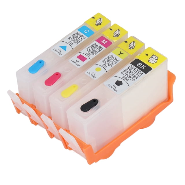 Refill Ink , Clear Printing Printer Inkjet Permanent Chip Black Blue Magenta Yellow For Replacement 903,902,904,905,934 935,920