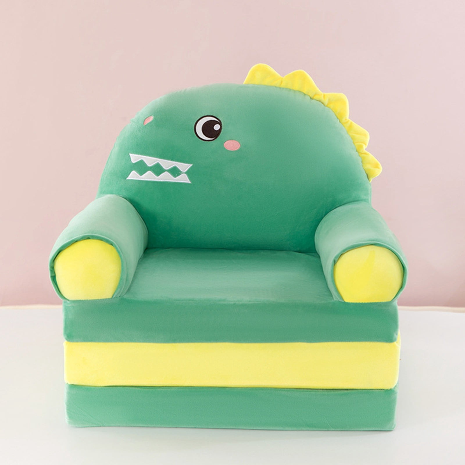 Foldable Kids Sofa Multifunctional Cartoon Chair for Kindergarten Nap & Play