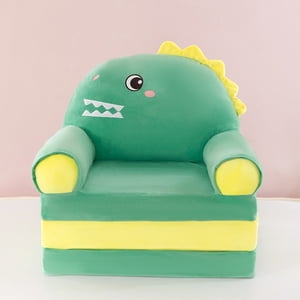 Foldable Kids Sofa Multifunctional Cartoon Chair for Kindergarten Nap & Play