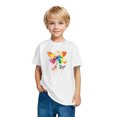 thumbnail image 3 of RXIRUCGD 2025 Vêtements d'Été pour Enfants T-shirt Imprimé Mode Mignon Col Rond Manches Courtes, 3 of 5