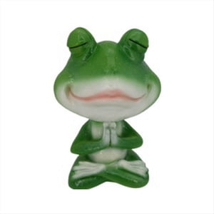 Planter Pot Indoor Outdoor Flower Pot Yoga Frog Planter Pot for Indoor Outdoor Plants Resin for Home A,1 * Frog Flower Pot