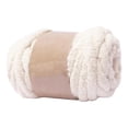 thumbnail image 1 of Chunky Wool Yarn Washable Handcrocheted Weight Yarn for Bed Craft beige white, 1 of 8