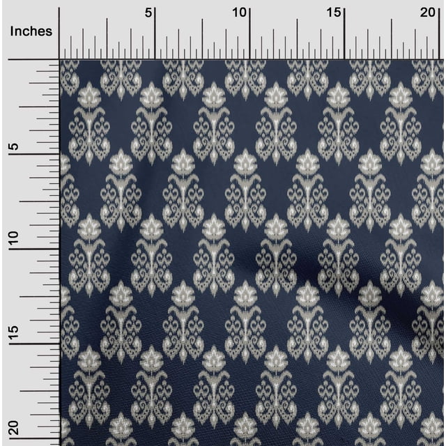 oneOone Coton Popeline Imprimé Floral Tissu BTY 56 Pouces de Large
