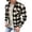 White, variant on Meichang Men's Flannel Shirts Casual Plaid Outerwear Streetwear Button Down Shirt Jacket Classic Fit Long Sleeve Lightweight Jacket