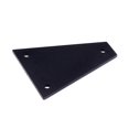 thumbnail image 3 of Blank Aluminum Alloy Truss Rod Cover ACCS for Accessory Truss Import Jackson Guitar - Black, 3 of 7