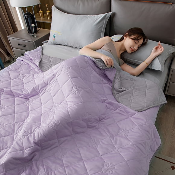 weibbin 200*230cm Cooling Comforter Queen Absorbs Body Heat to Keep Cool, Double-Sided Cooling Blanket for Hot Sleepers Night Sweats, Breathable Lightweight Summer Cooling Quilt