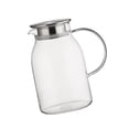 thumbnail image 3 of Abbracc Glass Pitcher Container Fridge Water Jug for Cold or Hot Beverage Milk Juice 1.5L, 3 of 9