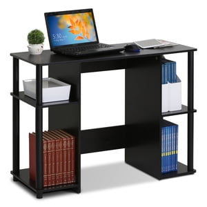 Furinno 15112 JAYA Compact Computer Study Desk, Espresso