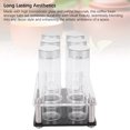 thumbnail image 4 of 6Pcs Transparent Glass Coffee Bean Display Tube Storage Tubes Set, Airtight Sealing, Display Stand, High Borosilicate Glass, DIY Home Decoration, for Shop Displays, 4 of 7