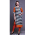 thumbnail image 2 of Bimba Kurta Tunique Ethnique Imprimée pour Femmes, Tenue d'Été Droite, 2 of 6