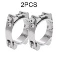 thumbnail image 1 of 2XStainless Steel Double-head Strong Throat Clamp Exhaust Pipe Clamp Repair Tool, 1 of 5