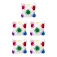 thumbnail image 3 of Baohd pour Golf Couvre-Tête de Putter en Maillet pour Club de Golf Couvre-Tête Carré Tendance pour Femmes Hommes Couvre-Tête de Putter Blanc 5Ensemble, 3 of 6