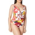 thumbnail image 3 of Anne Cole Monokini pour Femmes, Imprimé Multicolore, 16, 3 of 5