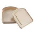 thumbnail image 2 of Oleegame 2PC Produce Storage Fiber Portable Lunch Box Sandwich Box Large Capacity Bento Box, 2 of 9
