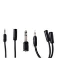 thumbnail image 3 of onn. 18 FT. 3.5 mm AUX Extension Audio Adapter Kit, 3 of 4