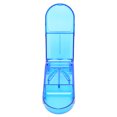 thumbnail image 4 of Coupe-pilules, Boîte de Rangement Professionnelle pour Pilules Stable Robuste Compacte Portable pour Patient pour Maison Voyage pour Activités Extérieures pour Personnes Âgées Bleu Transparent, 4 of 7