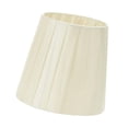 thumbnail image 2 of Table Lamp Shade Drum Lamp Shade Pleated Lamp Shade Simple Fabric Lampshade Clip on, 2 of 8