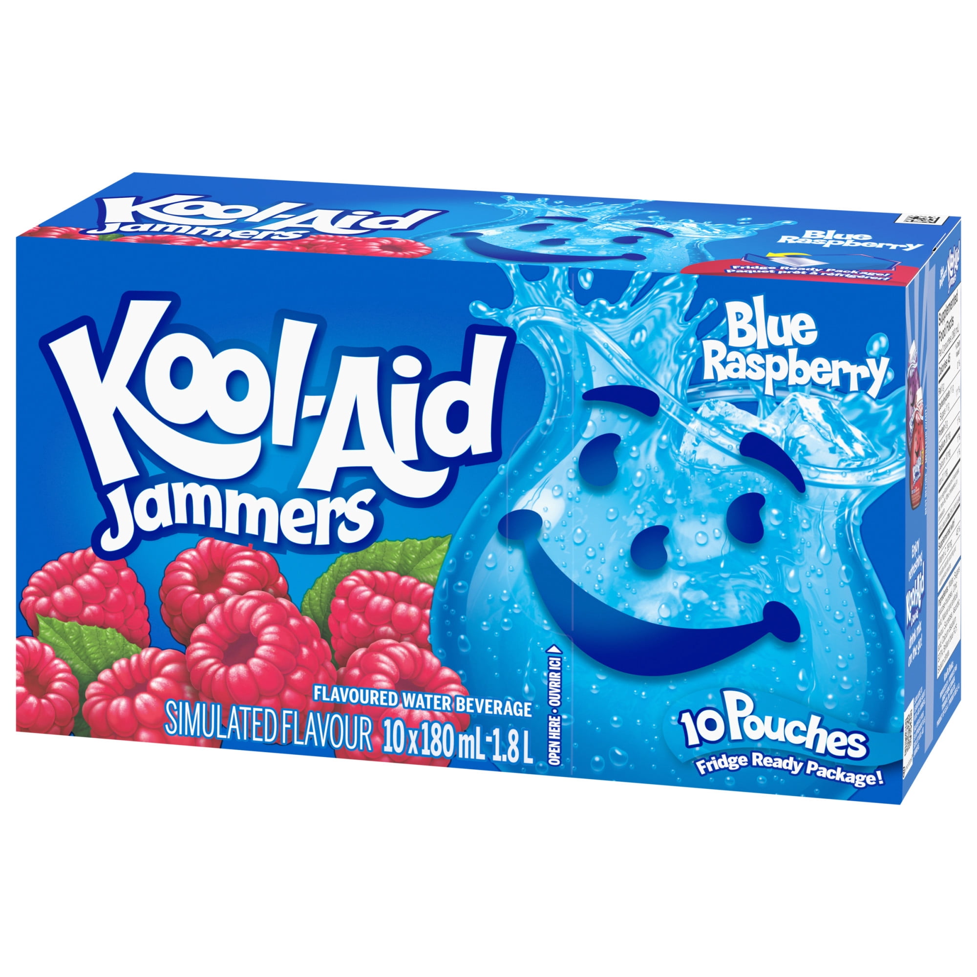 Boisson Jammers Framboise Bleue