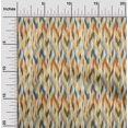 thumbnail image 1 of oneOone Cotton Poplin Fabric Chevron Ikat Print Fabric BTY 42 Inch Wide, 1 of 1
