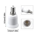 thumbnail image 2 of Light Bulb Socket Converter Bayonet To Screw Adaptor For Ceiling Fans Chandeliers And Lighting Fixtures – Bayonet To E27 Socket Converter For LED And Incandescent Bulbs, 2 of 6