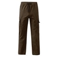thumbnail image 3 of Men's Cargo Trousers for Everyday Wear with Functional Pockets and Construction for Work and Casual Environments, 3 of 4