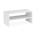 thumbnail image 3 of Mainstays 24" 2-Tier Stackable Shoe Rack, White, 3 of 6