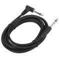 thumbnail image 2 of Guitar Audio Cable, Stable Performance 90 Degree Right Angle Connector Durable And Long Service Life Guitar  Cable, For Bands Electric Guitar, 2 of 8