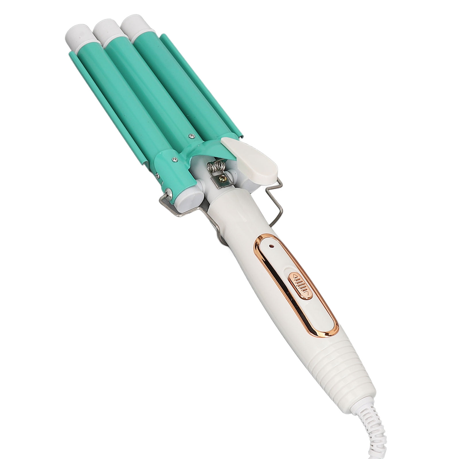 3 Barrel Curling Iron Hair Waver, Adjustable Temperature Ceramic Hair  Curling Iron for All Types with 360 Rotating Power Cord Portable and Practical Wand Hair Curling Wands